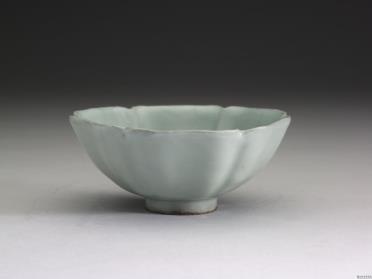 图片[2]-Hibiscus-shaped bowl with celadon glaze, Guan ware, Southern Song dynasty, 12th-13th century-China Archive